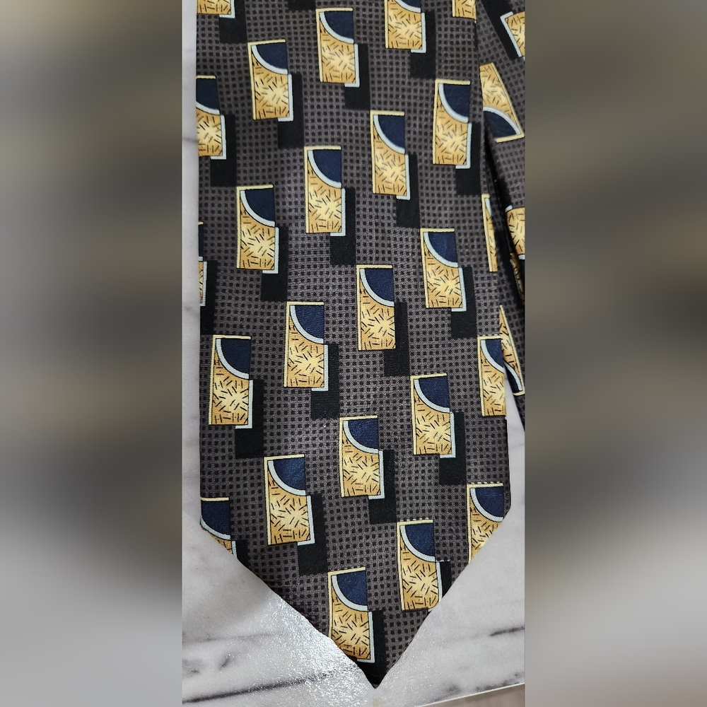 Ottimo Uomo handmade 100% silk necktie - Picture 2 of 4